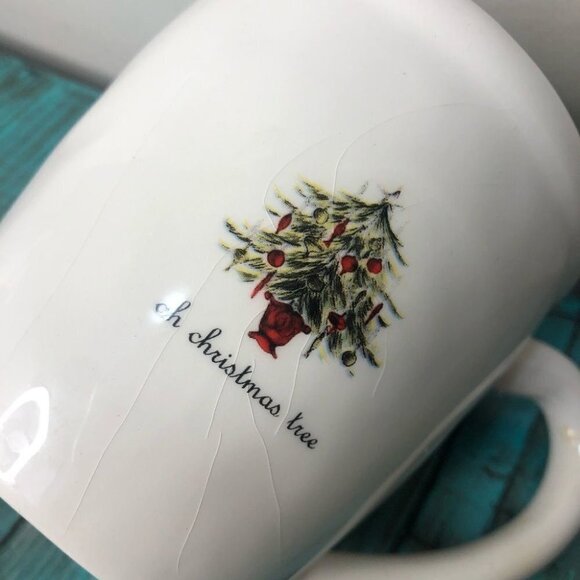 VINTAGE “Oh Christmas Tree” Coffee Mug - Picture 4 of 6